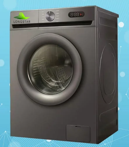 

Automatic Front-Load Washer 10 kg All-in-One Electric Stainless Steel Washer and Dryer Washing Machine