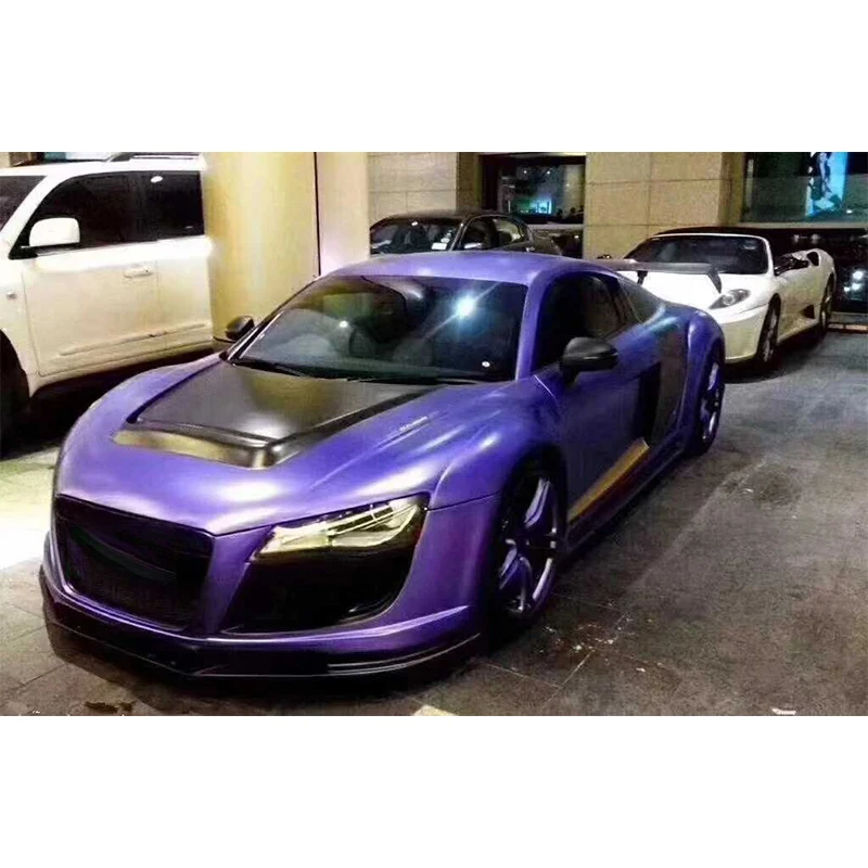 

High Quality Forged Carbon Fiber Front Engine Hood Sports Car 2008-2014 Gloss Easy Installation Exterior Parts