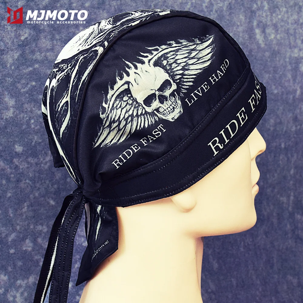 

Motorcycle Face Mask Summer Running Cycling Hat Motorcycle Skull Caps Helmet Balaclava Headwrap Bandana Face Shield Headband New