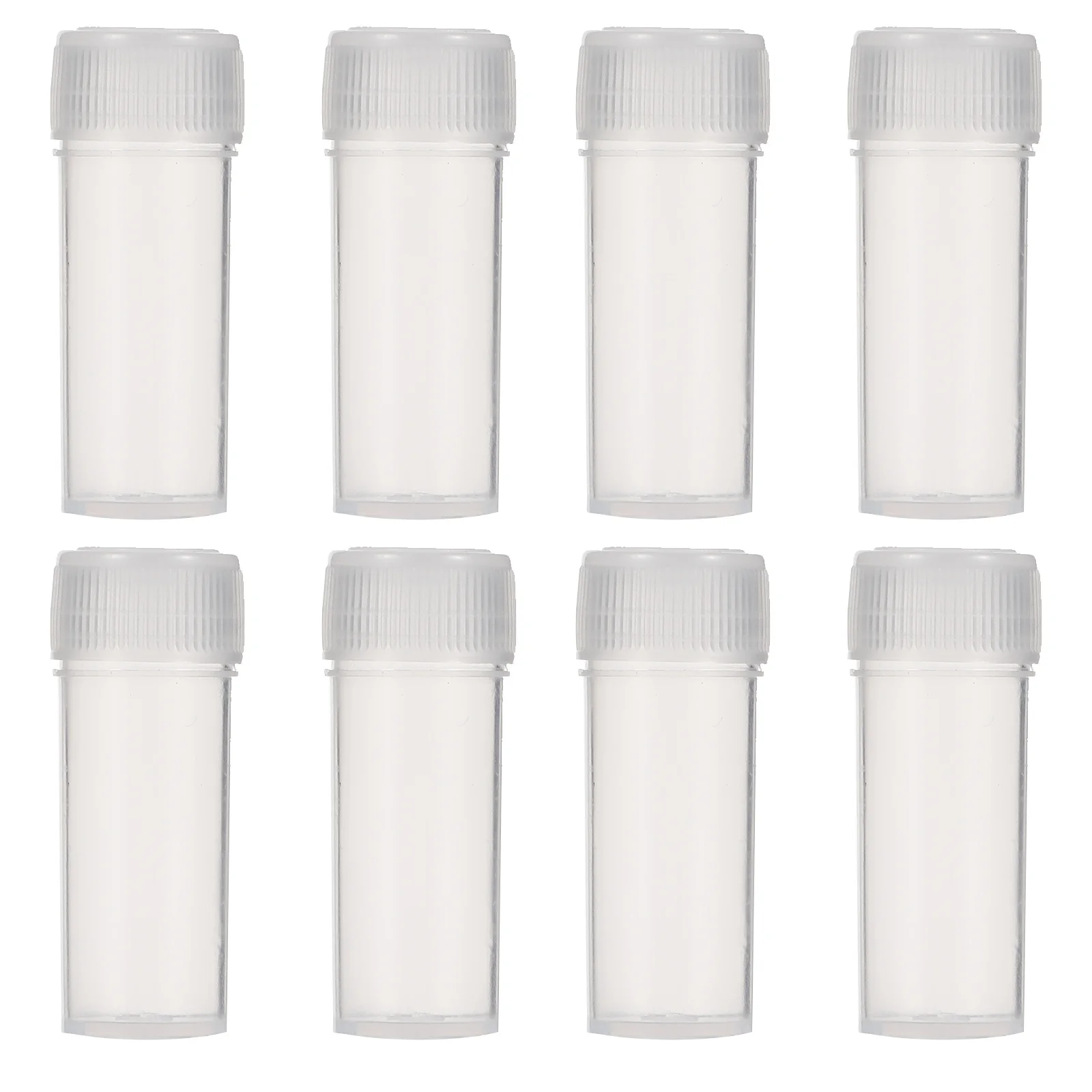 

100 Pcs Lotion Bottles Bottled Essential Oil Refillable Reagent Vials Sample Containers Plastic Travel