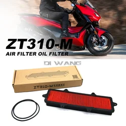 For ZONTES ZT310 M310 310M 310 Scooter Fully Synthetic Oil Filter Fine Filter 310M Air Filter Air Inlet Maintenance Accessories