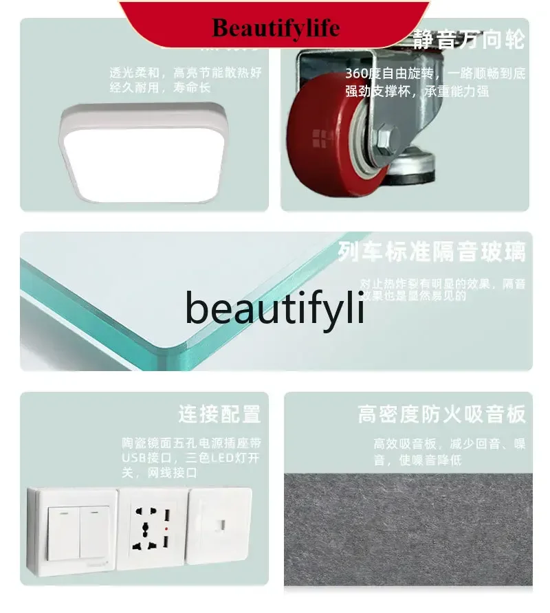 

Soundproof room Household silent warehouse Phone booth cabinet Song practice room Mobile recording studio Mini indoor H