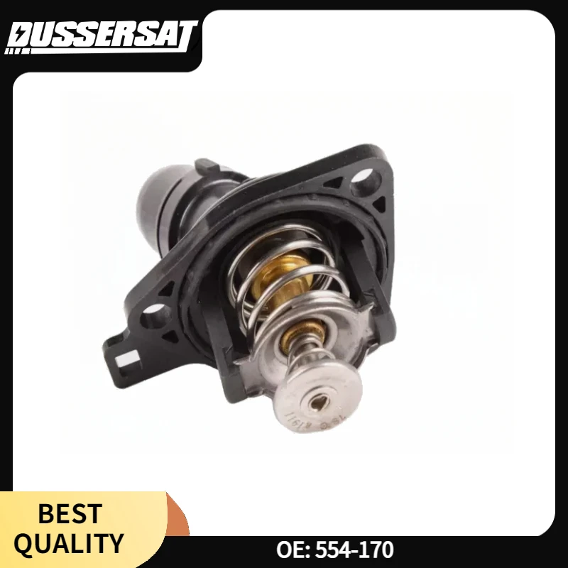 

1Pcs Coolant Thermostat Housing Assembly 554-170 for 2003-2007 Honda Accord Element Acura TSX Base 2.4L 3.0L 19301RAAA02
