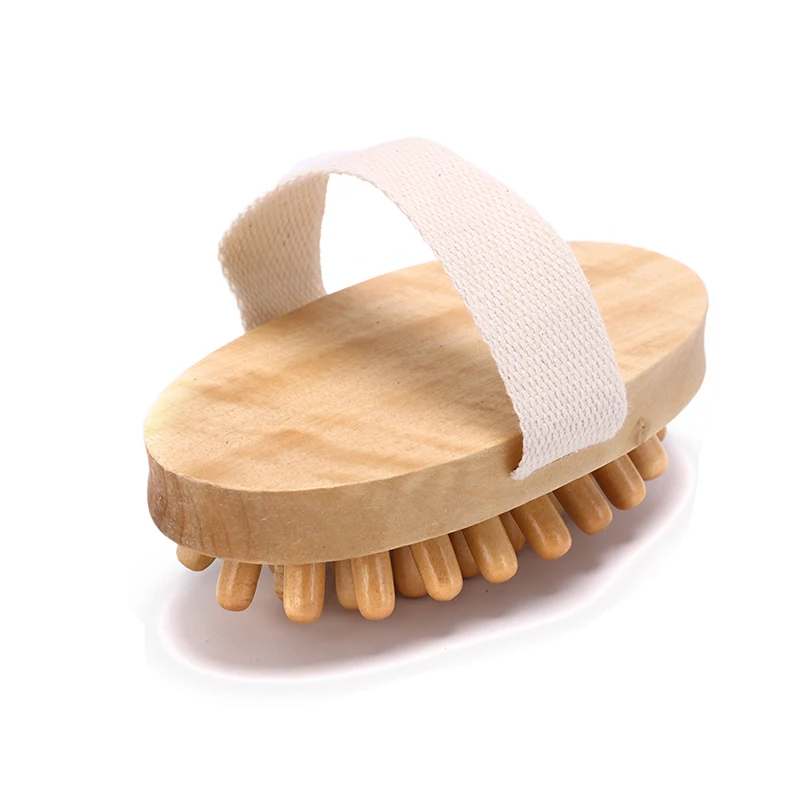 1Pcs Wooden Massager Therapy Spa Tool Body Anti Cellulite Brush Soothing Massage Body Massage for Body Relax Relief Muscle ﻿