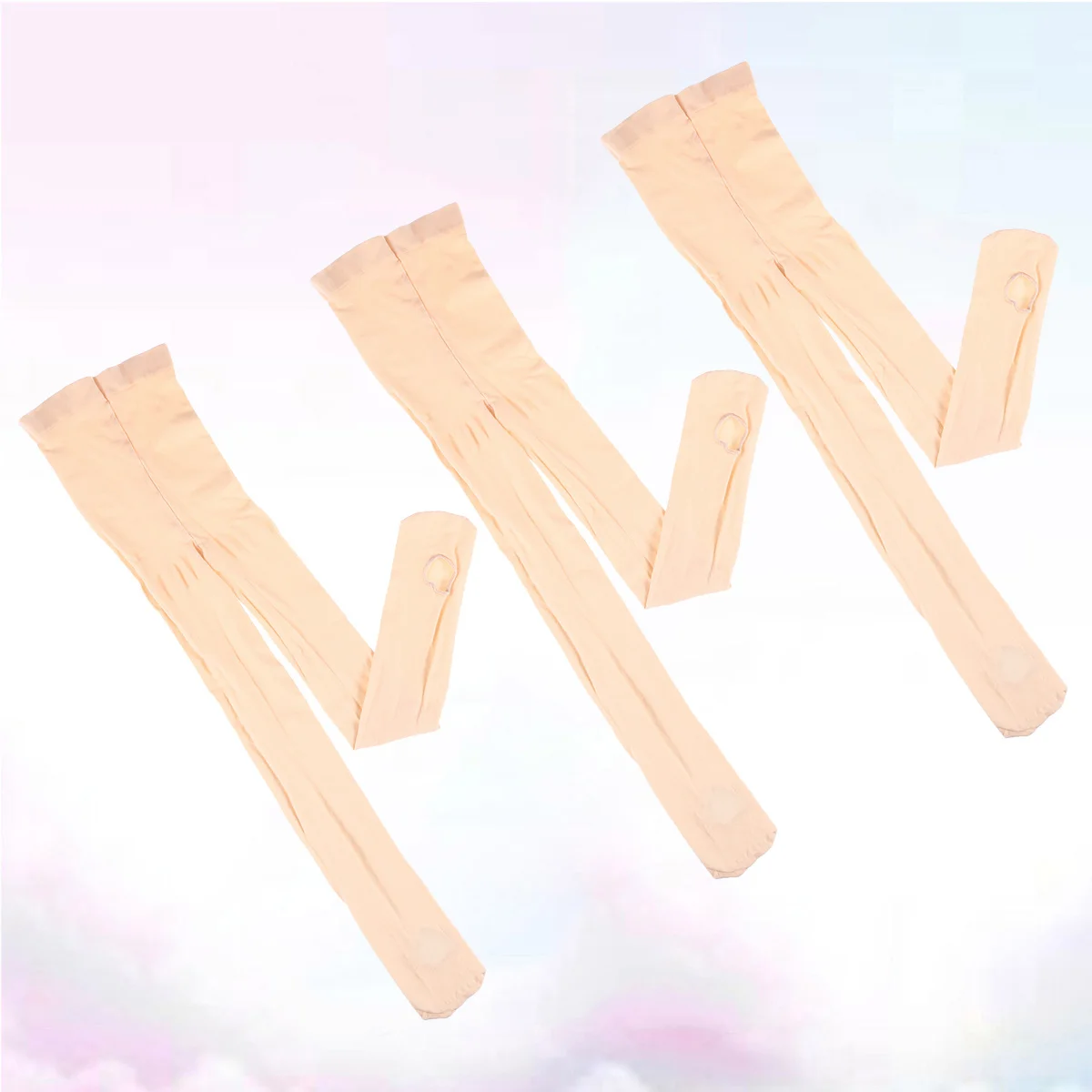 

3Pair Swan Skin-Friendly Dance Tights Pink Size S Ballet Training Comfortable Elastic Adult Ballet Tights for Women Girls