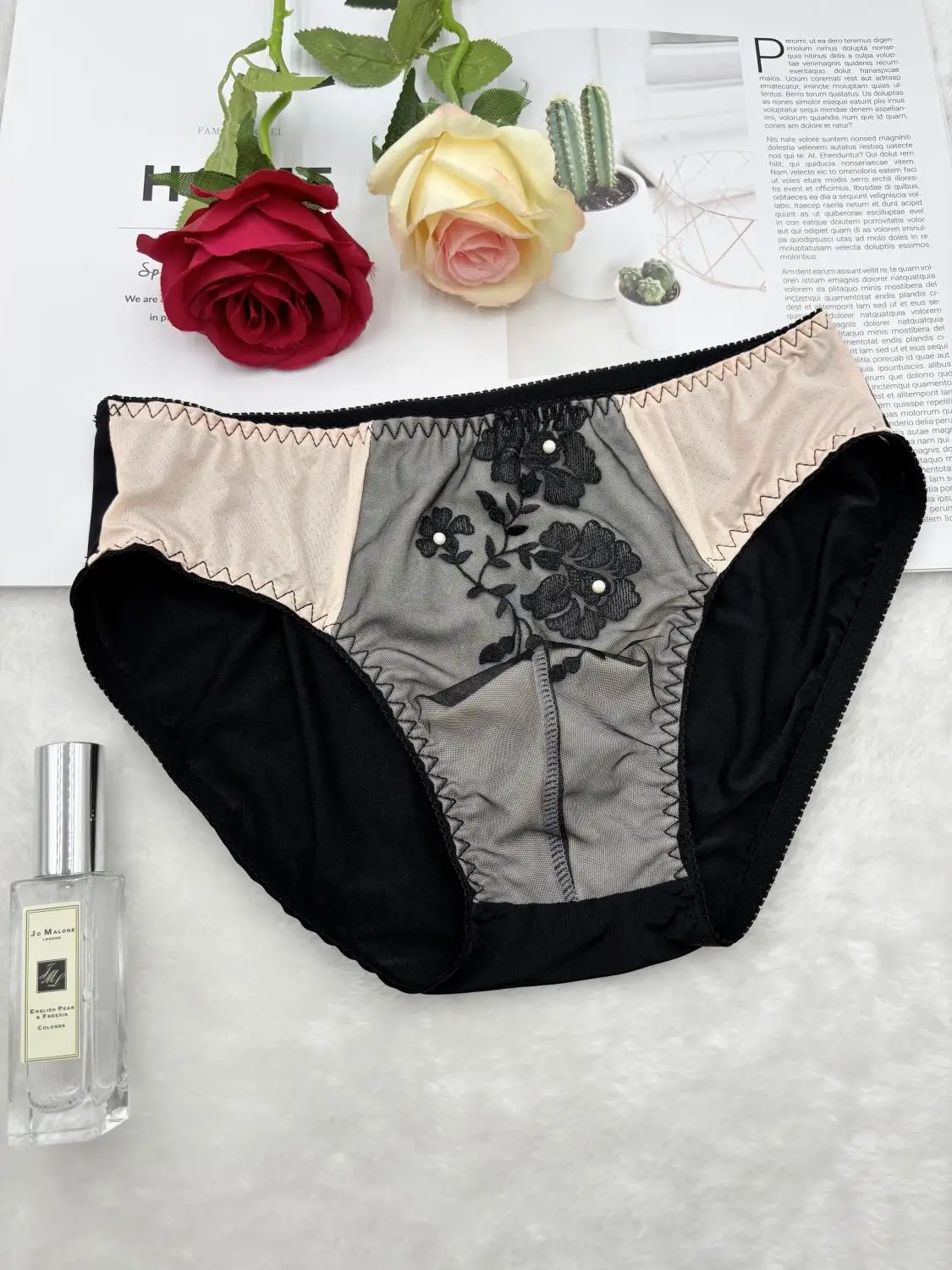 Man's Flower Embroi… - image