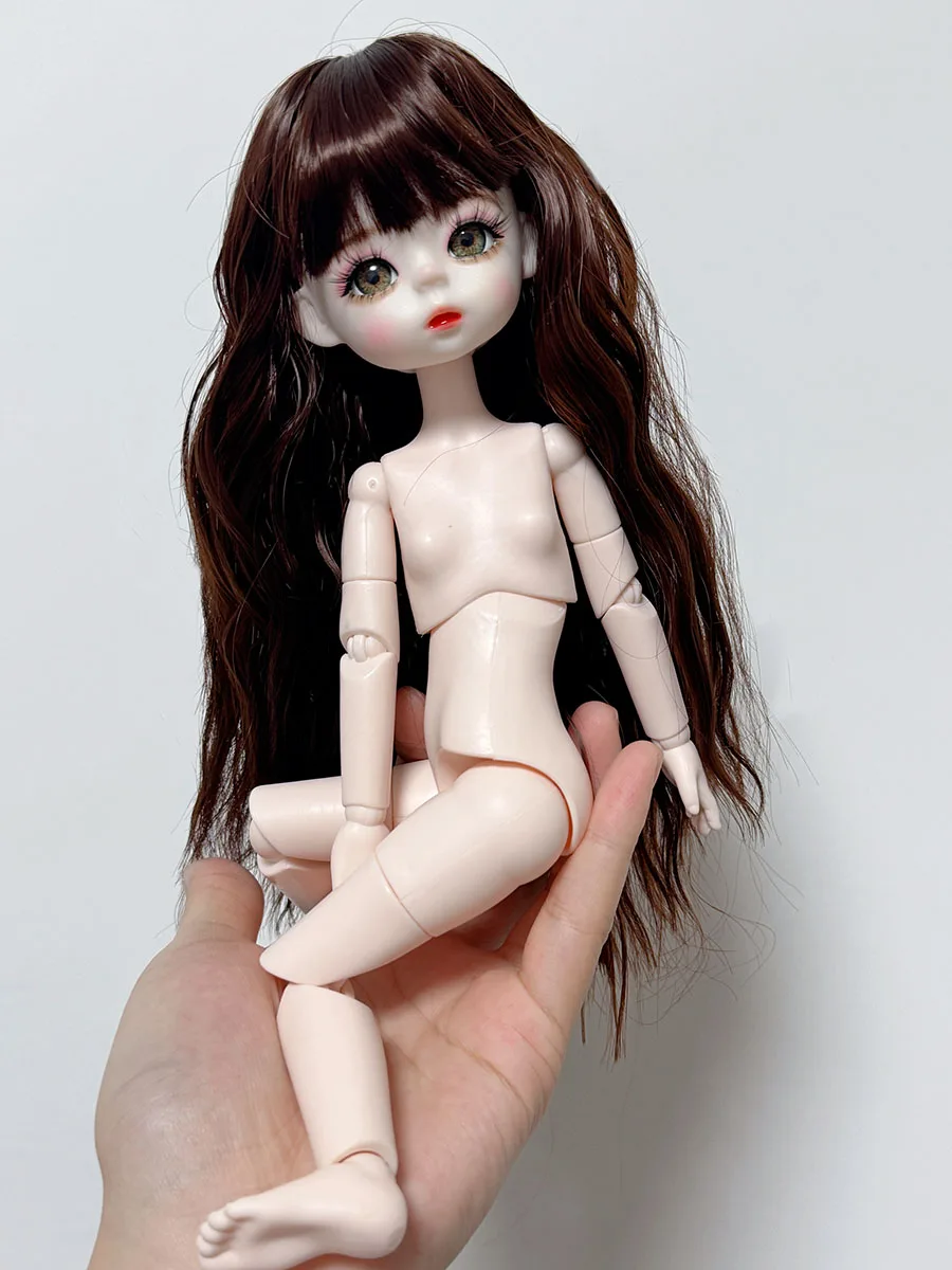 1/6 BJD Doll Round Faced Cute Doll Sweet Princess 30cm Handmade Makeup Dolls  Girl\'s Birthday Gift Christmas Gift