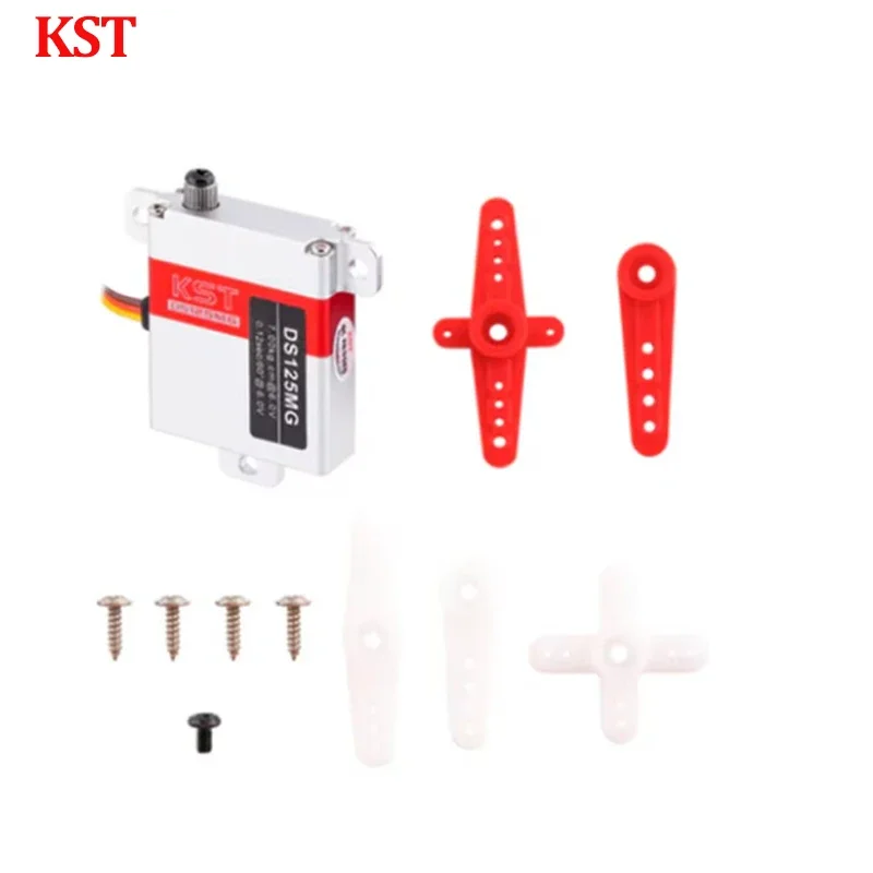 

KST DS125MG 7KG 6V High Torque Metal Gear Digital Servo for Fixed-wing FPV Drone UAV Helicopter Airplane RC Models