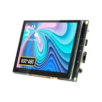 5-inch HDMI-Compatible Capacitive 800*480 Touch Monitor Build-in Speakers Headphone Jack for Raspbian,Ubuntu,Windows,Android