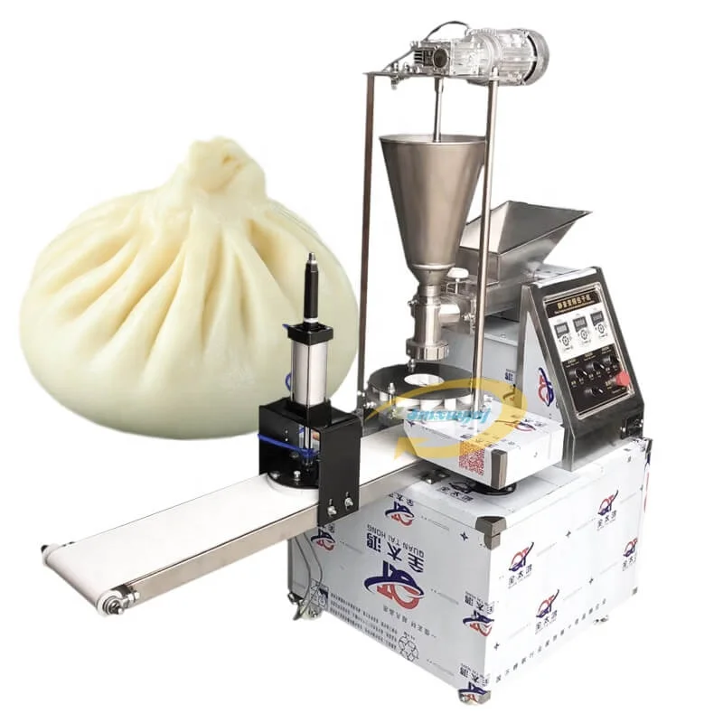 

Steamed Pork Buns Making Machine Automatic Momo Baozi Maker For Chinese Food Restaurant Savory Bun Making Machine
