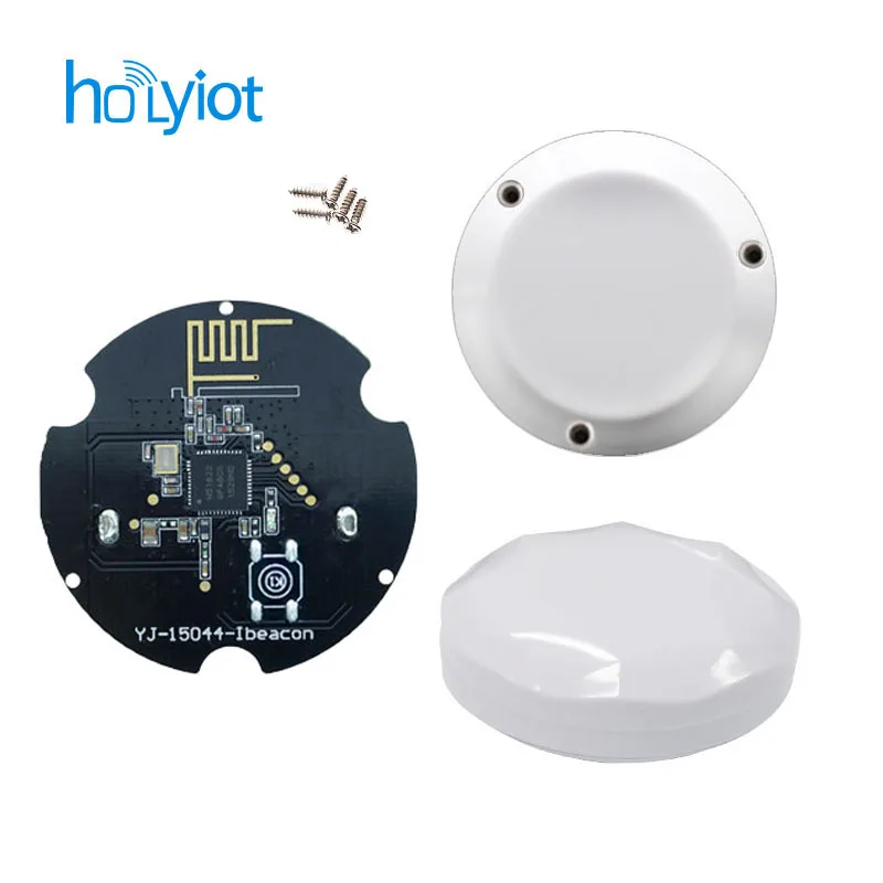 Holyiot-ケース付き防水Bluetoothビーコン、屋内ポジショニング、ビーコン、低電力消費、nrf51822、モジュール4.0、ブル