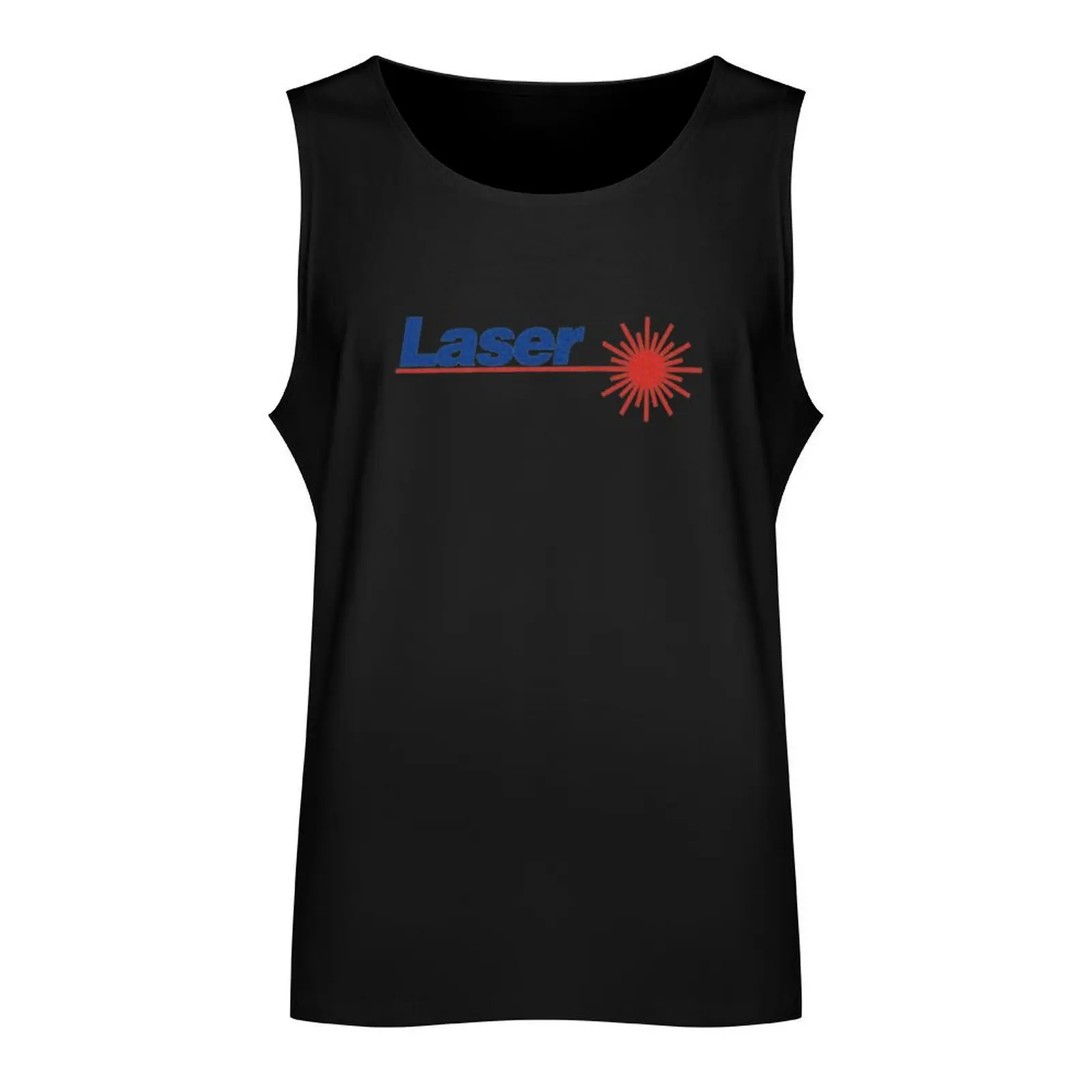 Laser SailBoat Logo Tank Top bodybuilding men Man gym clothes Men's sleeveless gym shirts Gym man