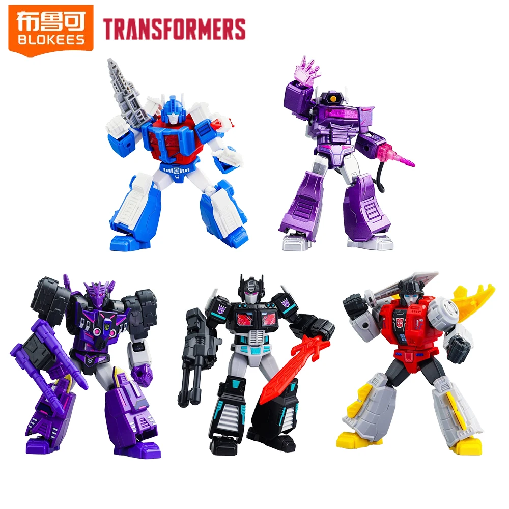 In-Stock Blokees Transformers Galaxy Version 4th Part Snarl, Shockwave, Ultra Magnus, Tarn 10 cm Assembling Building Model Toys