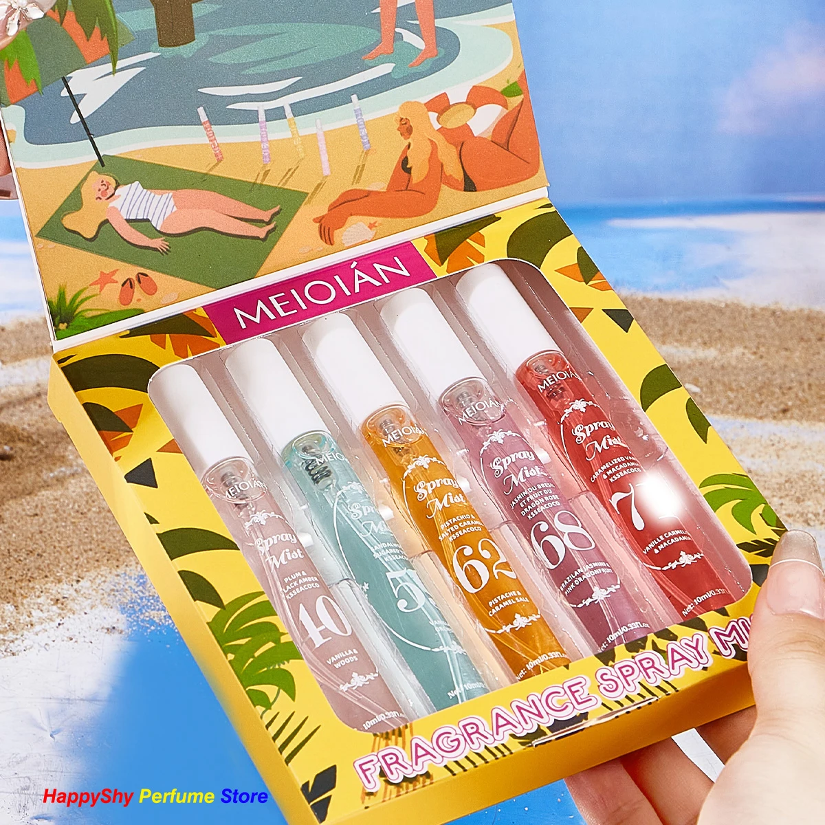 10 مللي هدية صندوق البرازيلي العطور الرقمية الجسم سيارة الملابس الشعر خالية من الكحول رائحة العطر رذاذ طويلة الأمد مزيل العرق الهواء النقي #1