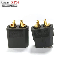 Amass 10/20/50Pairs XT60 XT60H XT60U XT60PW XT60PB XT60PT XT90 Male Female Bullet Cnnectors Plug with Sheath for RC Lipo Battery