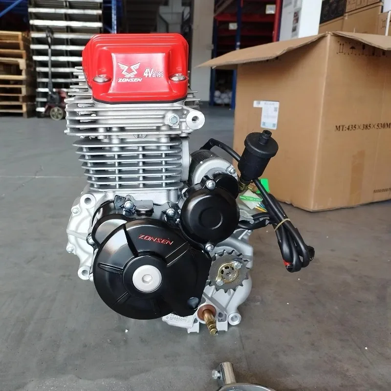 

Zuimi High-end Zuimi High-end 300cc Engine Zongshen CB300RL Electric Start 4 Valve 4 Stroke Zs175fmm Zongshen Engine Motorcycle