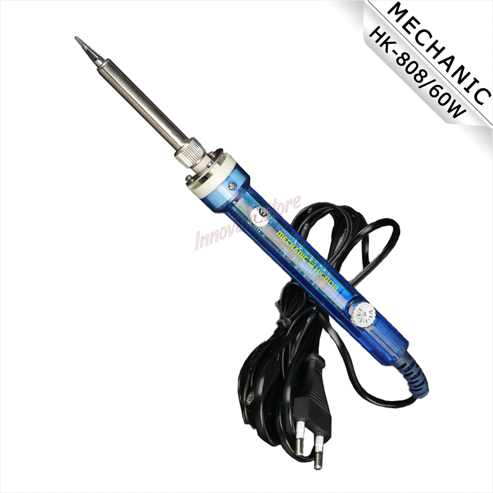 

MECHANIC HK-808 Electric Soldering Iron Anti-static 60W Internal Heating Type Thermostat Welding Pen Desoldering Tool