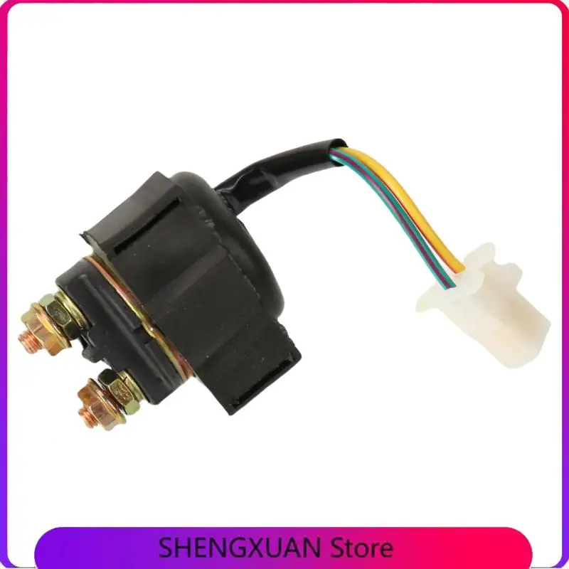 Long-Lasting Motorcycle Starter Relay Solenoid Fit for GRIZZLY YFM 125, YFM125, 600, YFM600, YFM80, 80,