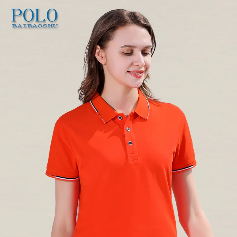 Customized Polo Shirts with Ice Silk Fabric for Work Uniforms Printed with Logo Short Sleeve Summer Team T-shirts Embroidered