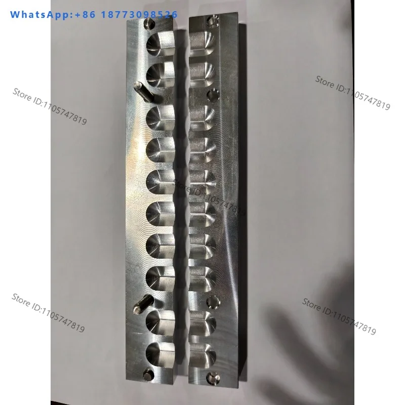 （1PCS）10 hole duckbill shaped open suppository mold, handmade mold