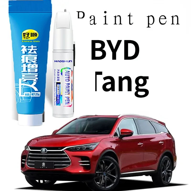 Paint Pen Suitable for BYD Tang Ev Touch-up Pen Snow White Mountain Grey Tang Dm New Energy Car Paint Repair Scratch Repair Pen
