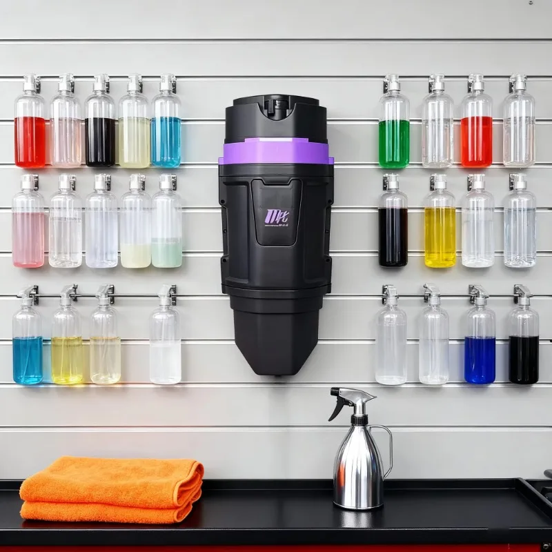 1600W Electric Wall-Mounted Car Vacuum Cleaner Portable Detailing Workshop&Car Shop Cleaning Machine for Car Wash & Be auty Use