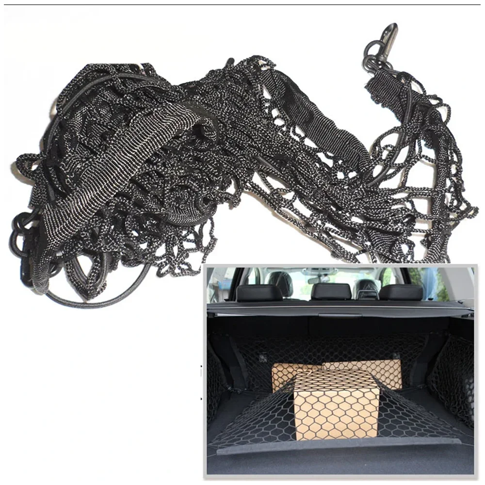 Car Trunk Mesh for for Kia EV6 CV GT Line 2022~2024 2023 Luggage Storage Part Boot Cargo Organiser Elastic Net Pocket Accessorie