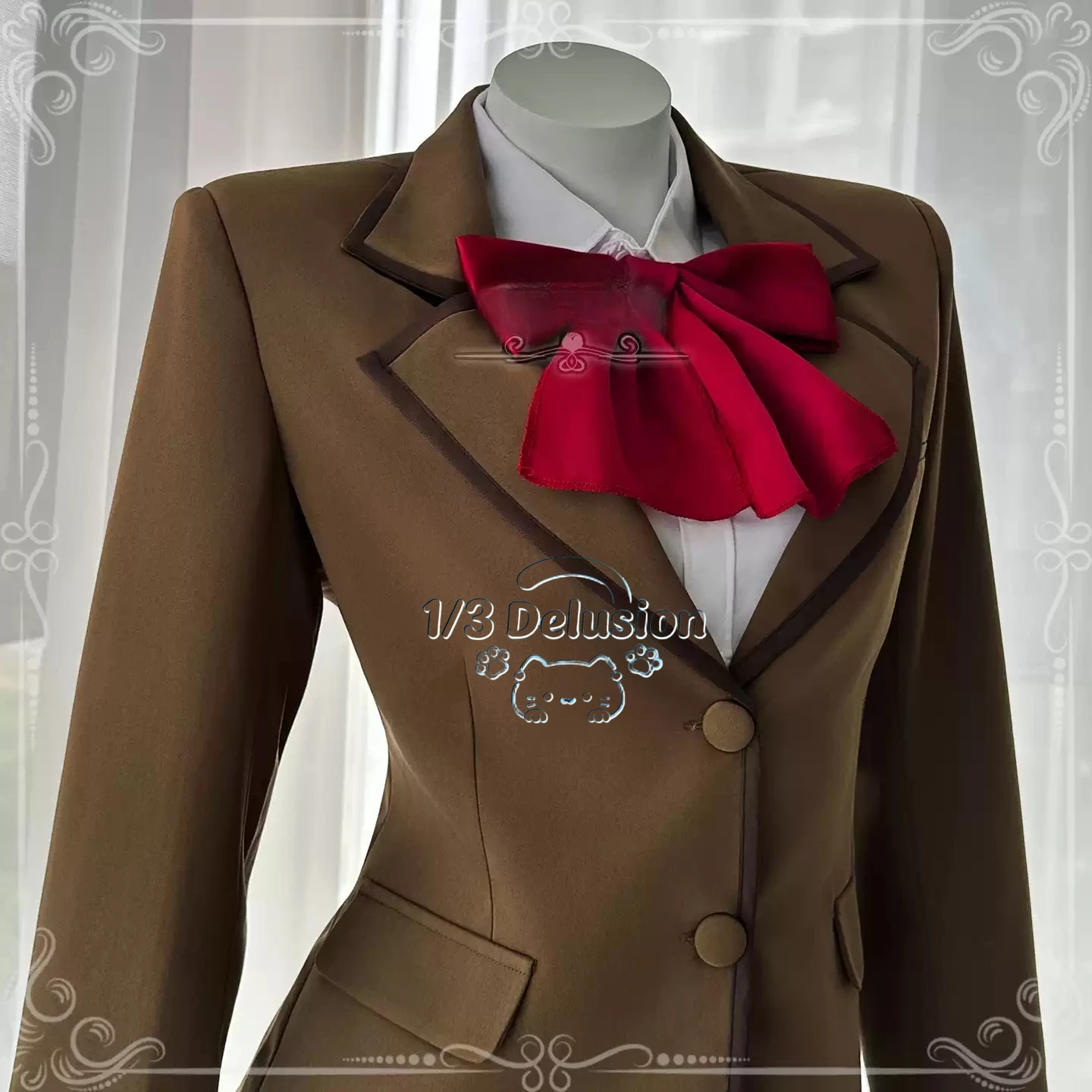 Mahōtsukai No Yoru Aoko Aozaki Cosplay Kostüm Schuluniform Outfit Anime Party Rollenspiel Halloween-Kostüme für Frauen