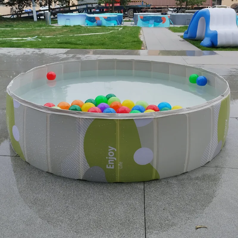 Portable Foldable Pet Swimming Pool PVC Pet Bathing Pool for Dogs Outdoor Animal Easy Storage Dog Wash Basin