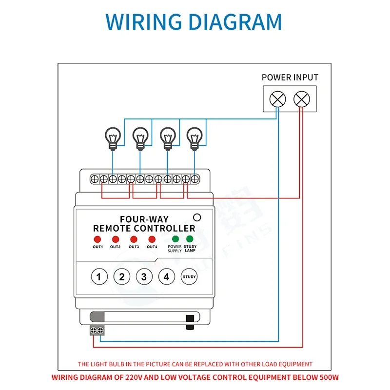 420-450MHZ self-locking version of The Water Level Switch Two-way Feedback Automatic Controller Wireless Remote Control Switch