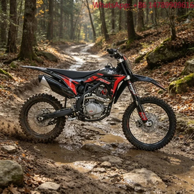 Легкий внедорожный мотоцикл YX250CC с 4-тактным двигателем воздушного охлаждения, вертикальным одноцилиндровым блоком, кикстартером, для кросс-кантри и бездорожья