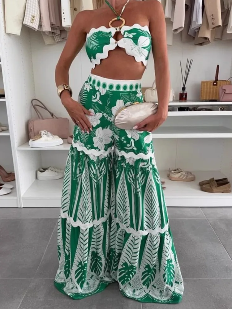 Set da 2 pezzi Costumi da bagno e Panst Costume da bagno sexy Donna Costume da bagno estivo Bikini Set Beach Cover Up Costume da bagno Куvelaльник