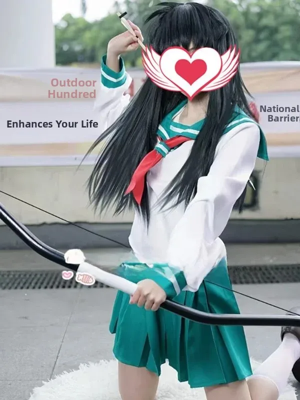 InuYasha Kikyo Arrows Cosplay Props Shooting Activities Performance Anime Convention Weapons Models Accessories