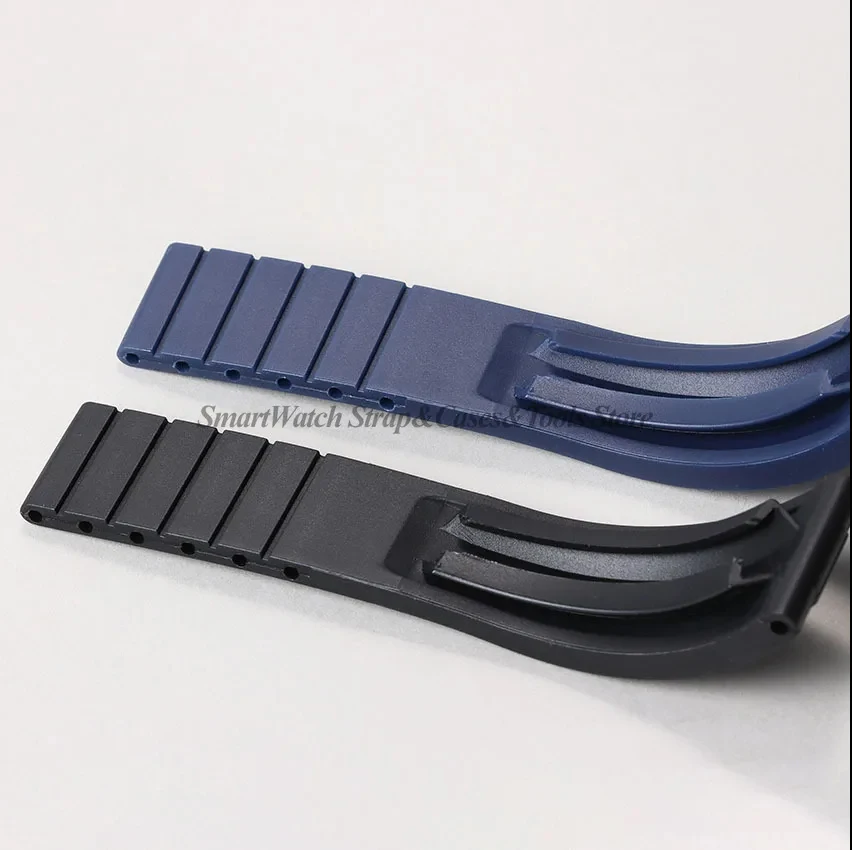 20mm Rubber Silicone TPU Watch Band for Rolex GMT Daytona Submariner Diver Waterproof Strap Accessories 9×9mm Buckle Replacement