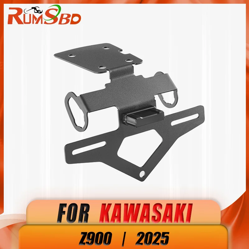 

Для Kawasaki Z900 2025 задний держатель номерного знака, кронштейн, аккуратное устройство для устранения крыльев-кронштейн для заднего фонаря мотоцикла