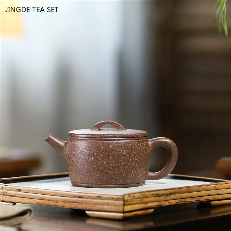 1PCS 180ml Chinese Yixing purple clay tea pot section mud filter beauty kettle customized zisha teapot Tradition tea accessories