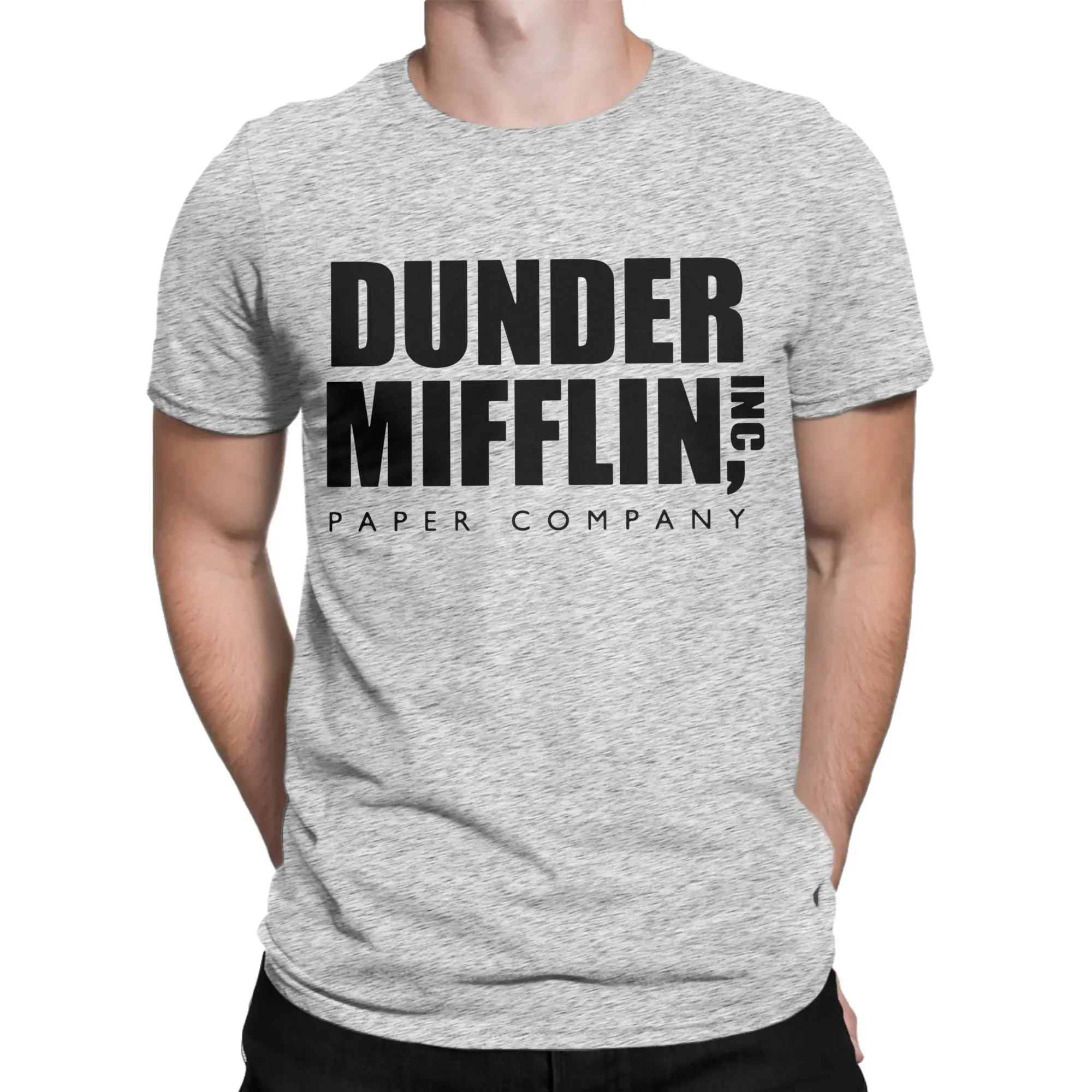 The Office Dunder Mifflin TV Show T Shirts  Crazy Tees Short Sleeve Crew Neck T-Shirts 100% Cotton Birthday Gift Clothing