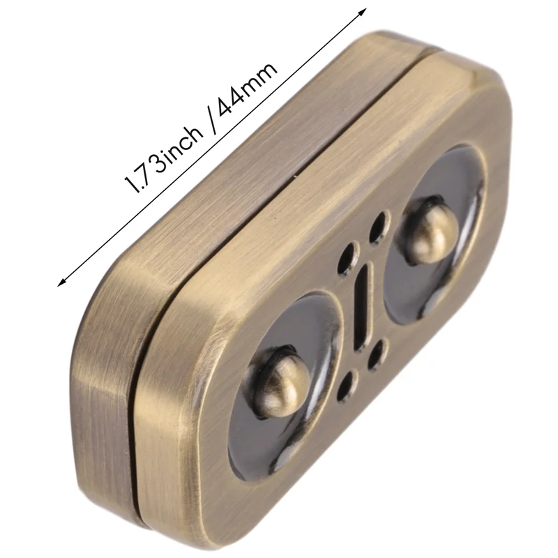 AS96-Owl Fidget Rotate Slider EDC для взрослых, металлический, для снятия стресса, для снятия тревоги