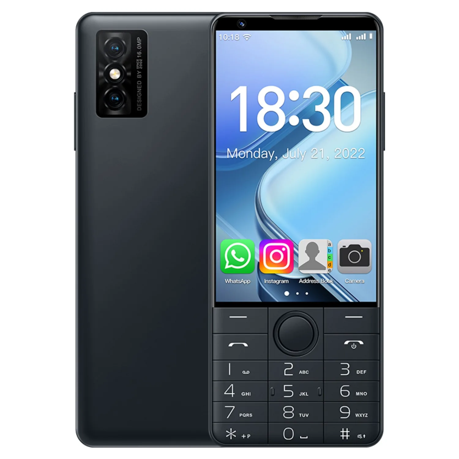 2025 DOOV R70 pro 4G Touch Keyboard Google Phone 4" IPS 6GB+128GB Android14 16mp 2600mAh Whatsapp Multi Language Cellphone