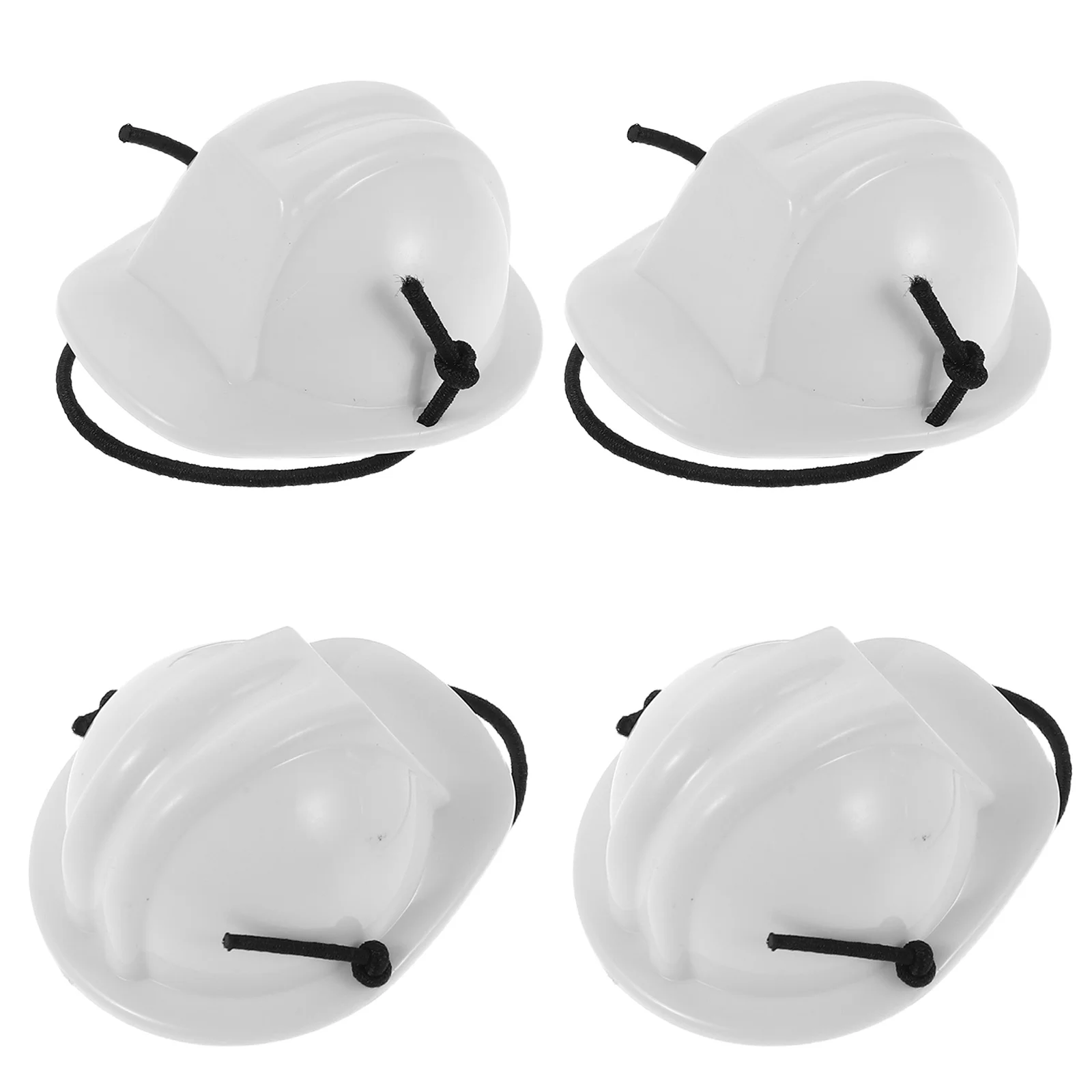 

4Pcs Mini Pet Safety Compact Design Fit for Small Pets Outdoor Activities Mini Hard Hat for Animal Costume