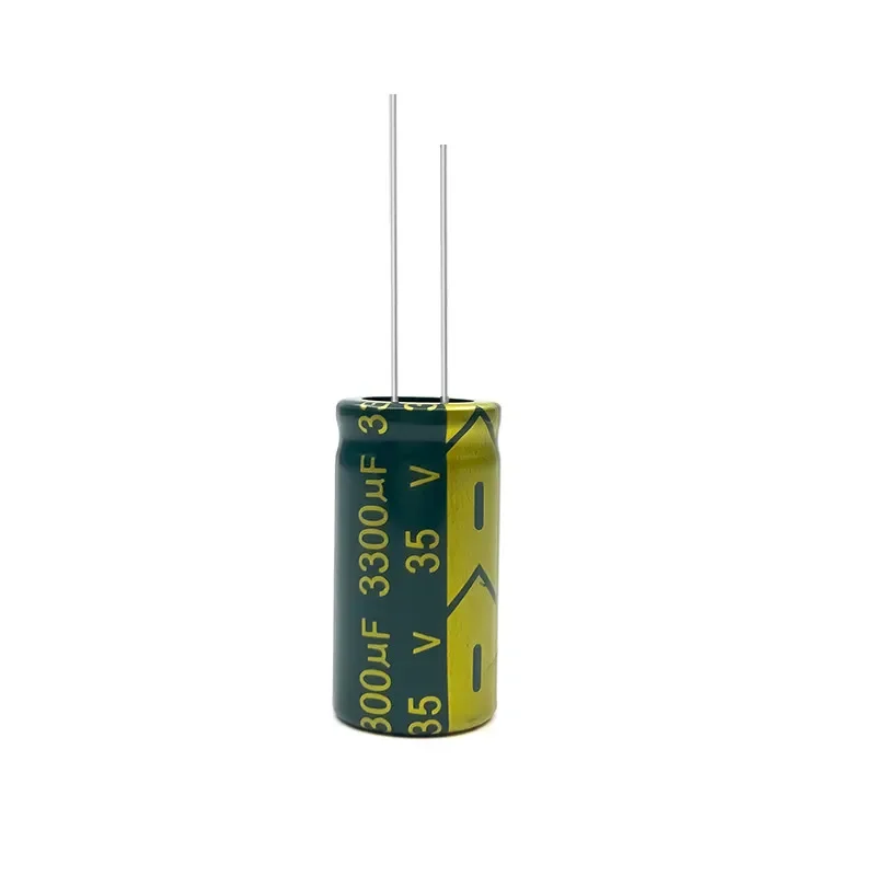 Elite 3300UF 35V Low ESR Long Life Electrolytic Capacitor for Power Circuit, Size 16X25/16X30MM  100pcs