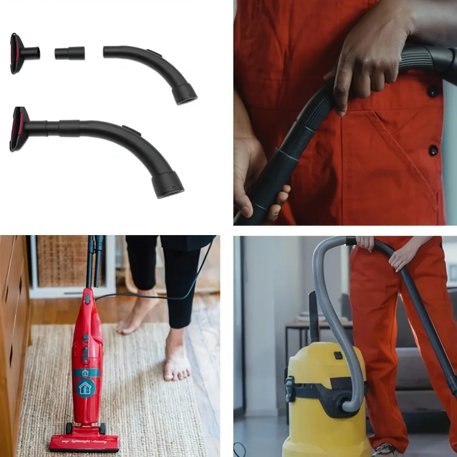 4-قطعة خرطوم مكنسة طقم محوّل ملحق محول تجمع العرض 1 1/2 بوصة إلى 1 3/8 بوصة إلى 1 1/4 بوصة 1 1/8 بوصة إلى 1 3/8 بوصة