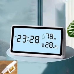 Xiaomi Deli Elektroniczny termometr Higrometr Stacja pogodowa Wysoka precyzja z domowym cyfrowym czujnikiem LCD Stacja pogodowa