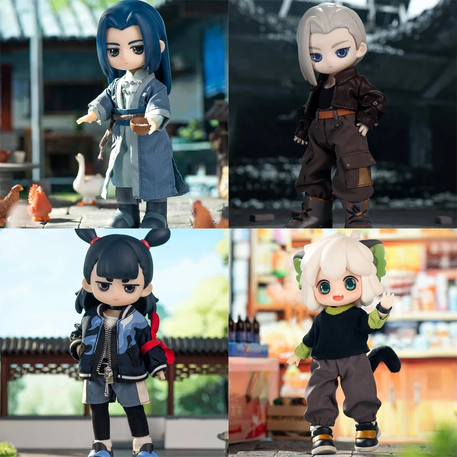 

The Legend of Hei 2 BJD Blind Box XiaoHei Mystery Box Movable Dolls Anime Model BJD Toys Christmas Gifts Collection Ornament