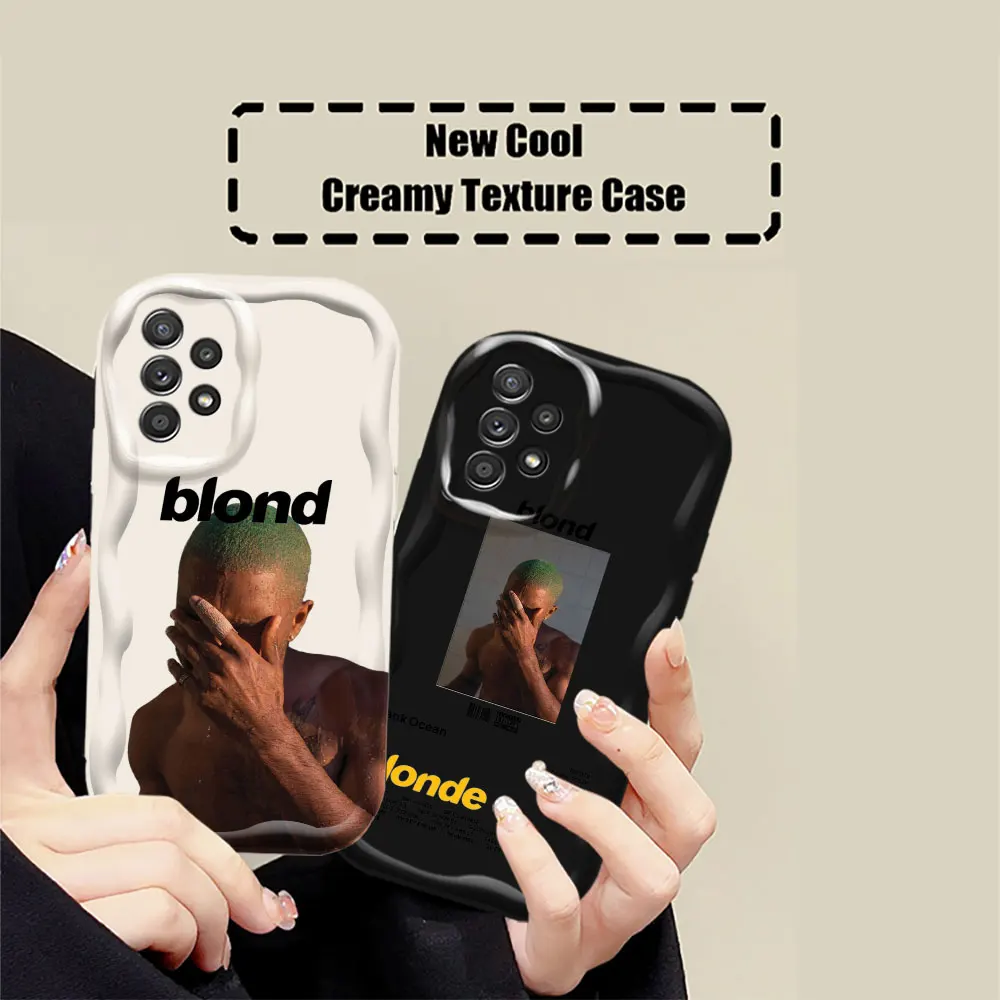 Frank Ocean Rapper Phone Case For Samsung Galaxy A73 A72 A71 A35 A34 A33 A32 A31 A25 A24 A23 A22 A15 A14 A13 A10 A05S A05 Cover