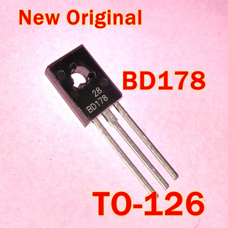 

1Pcs to 100Pcs Bd178G Bd178 To-126 New Original Silicon Pnp Power Transistors 3A 60V