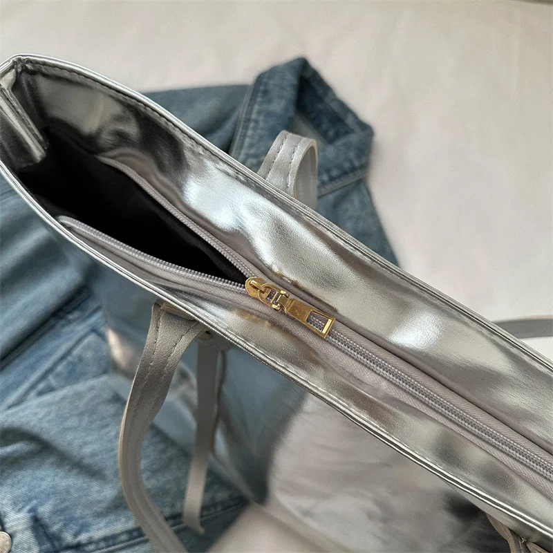 

Large Capaci Women's oulder Bag 2024 New Sle Commuter Tote Bag for Work College Class High-End Feeling Single oulder Bag