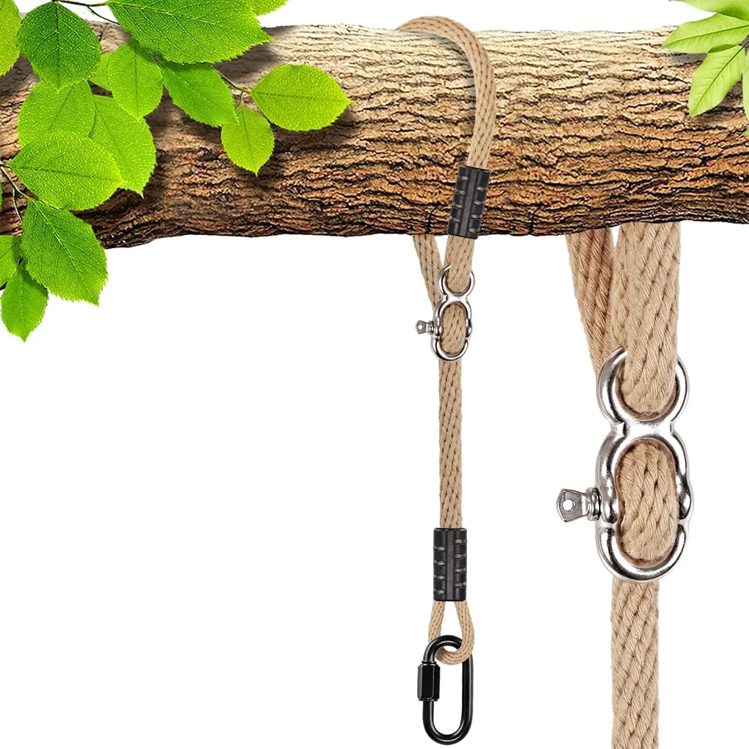 

Tree Swing Rope Hammo Tree Straps Hanging Kit, Adjustable Rope Fast & Easy To Hang Hammo Chair Swing For Indoor Outdoor Tree