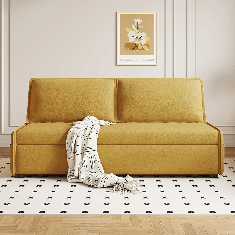 xx-Storage Folding Sofas Yellow Simple Study Sleeping Receive Sofas Relax Single Double Camas Y Muebles Dormitorio Furnitures^