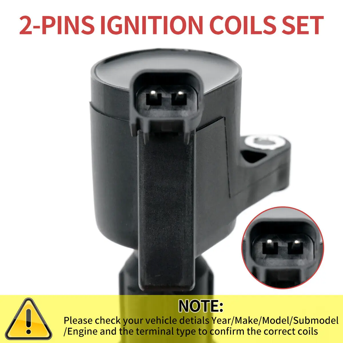 1/8pcs Ignition Coil For Ford F150 F250 F550 Lincoln 4.6L 5.4L Expedition 2001-2004 FD503 DG508 8W7E-12A366-AA 3W7Z-12029-AA